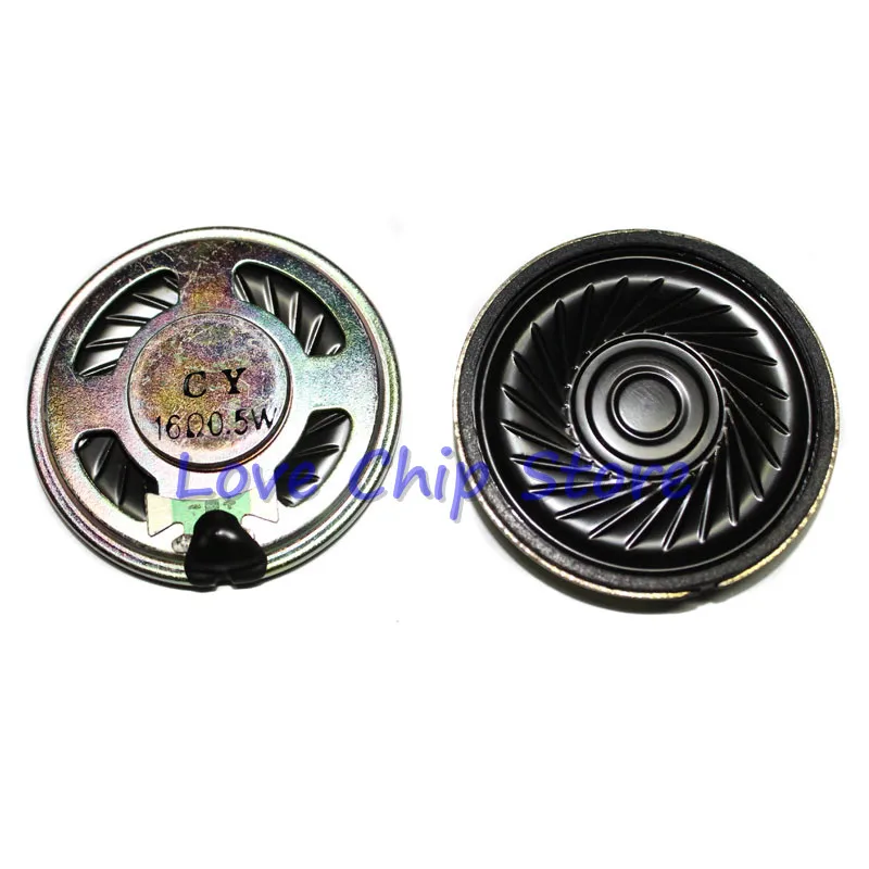 

6pcs New Original Ultra-thin Mini speaker 16 ohms 0.5 watt 0.5W 16R speaker Diameter 40MM 4CM thickness 5MM