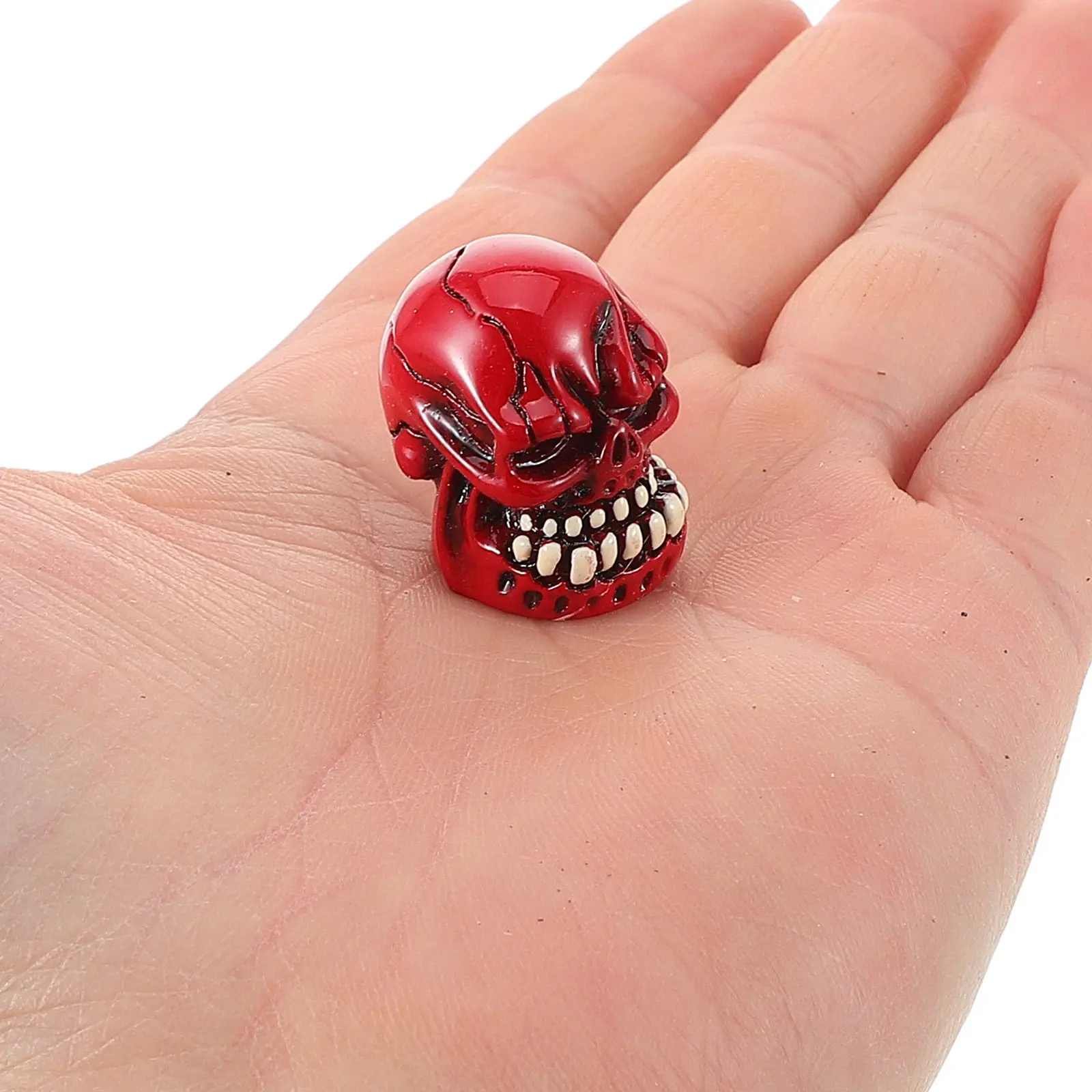 

4Pcs Skull Tire Valve Caps Resin Universal Auto Valve Stem Caps Car Motorcycle Accessories Decorative Stem Covers