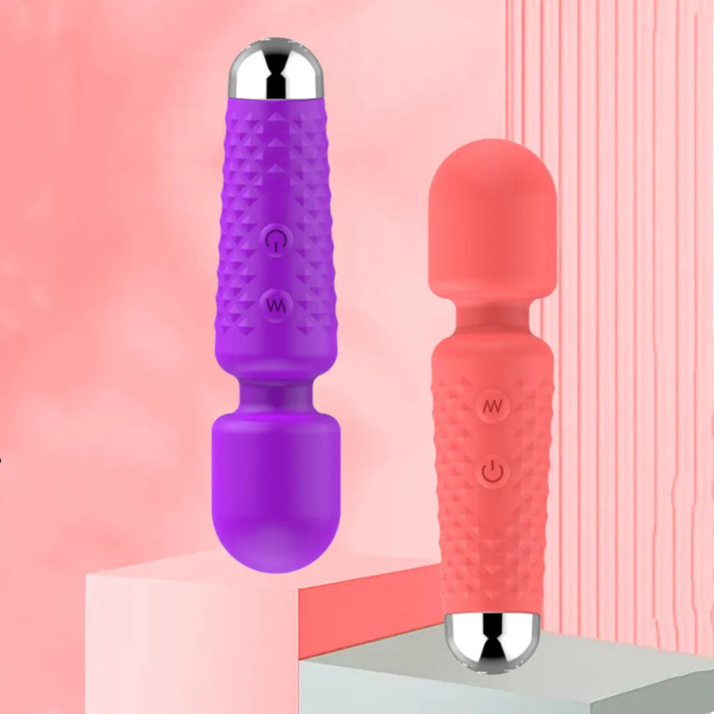 16ความเร็วเซ็กซี่ G-Spot กระตุ้นซิลิโคนหญิงผู้ใหญ่เซ็กซ์ทอย Vibrating Massage Stick Vibrating AV Stick 18 + sex Shop