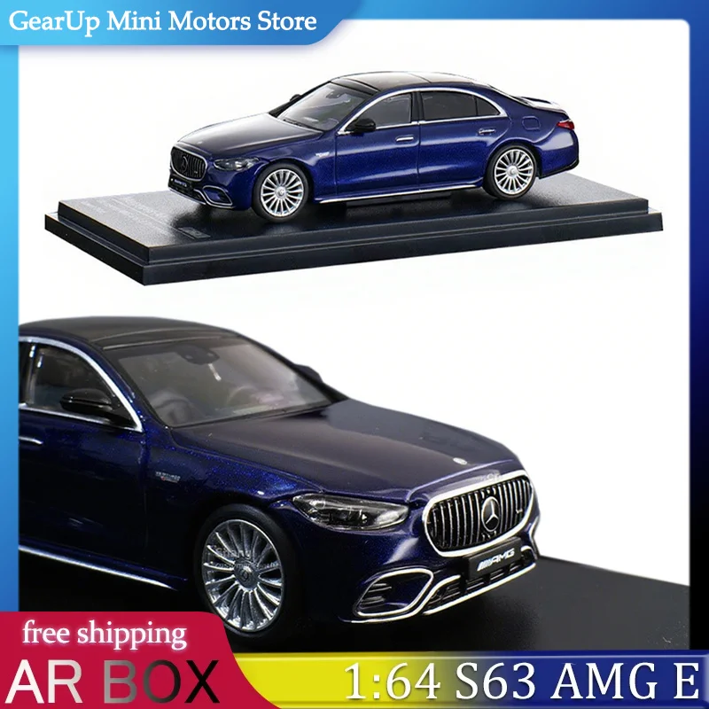 

AlmostReal 1:64 Benz S63 AMG E Performance литая под давлением модель автомобиля из сплава, коллекционная игрушка для взрослых и детей, имитация автомобиля, подарки