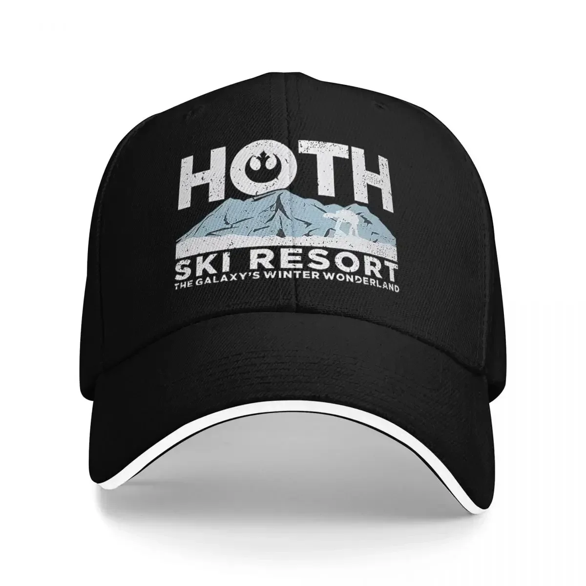 New Funny Hoth Ski Resort Durable For All Seasons Men's Hats Women's Cap Cap Man Summer