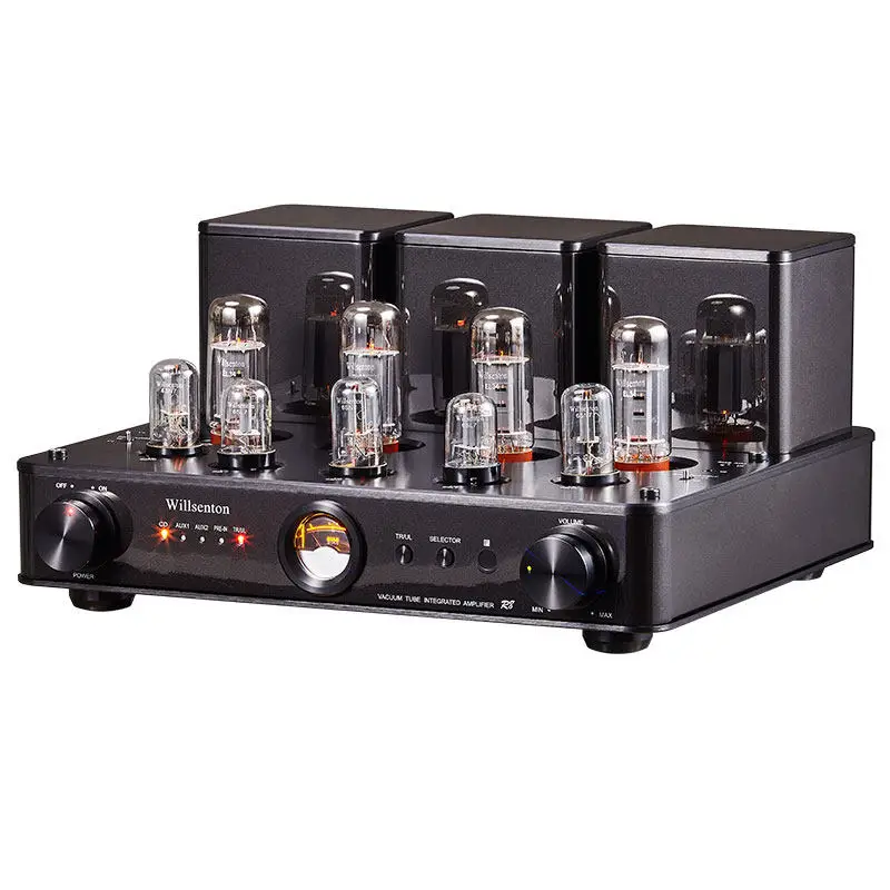 

R8 EL34 version pure electronic tube fever hifi bile machine power amplifier combined type