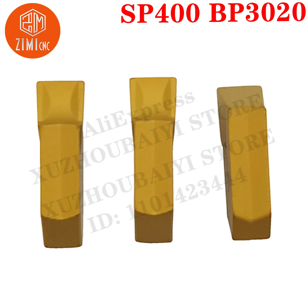 SP400 BP3020 فراق SP400 CBN أدوات إدراج الحز إدراجات كربيد مخرطة معدنية CNC شفرة ميكانيكية أدوات CNC أدوات القطع