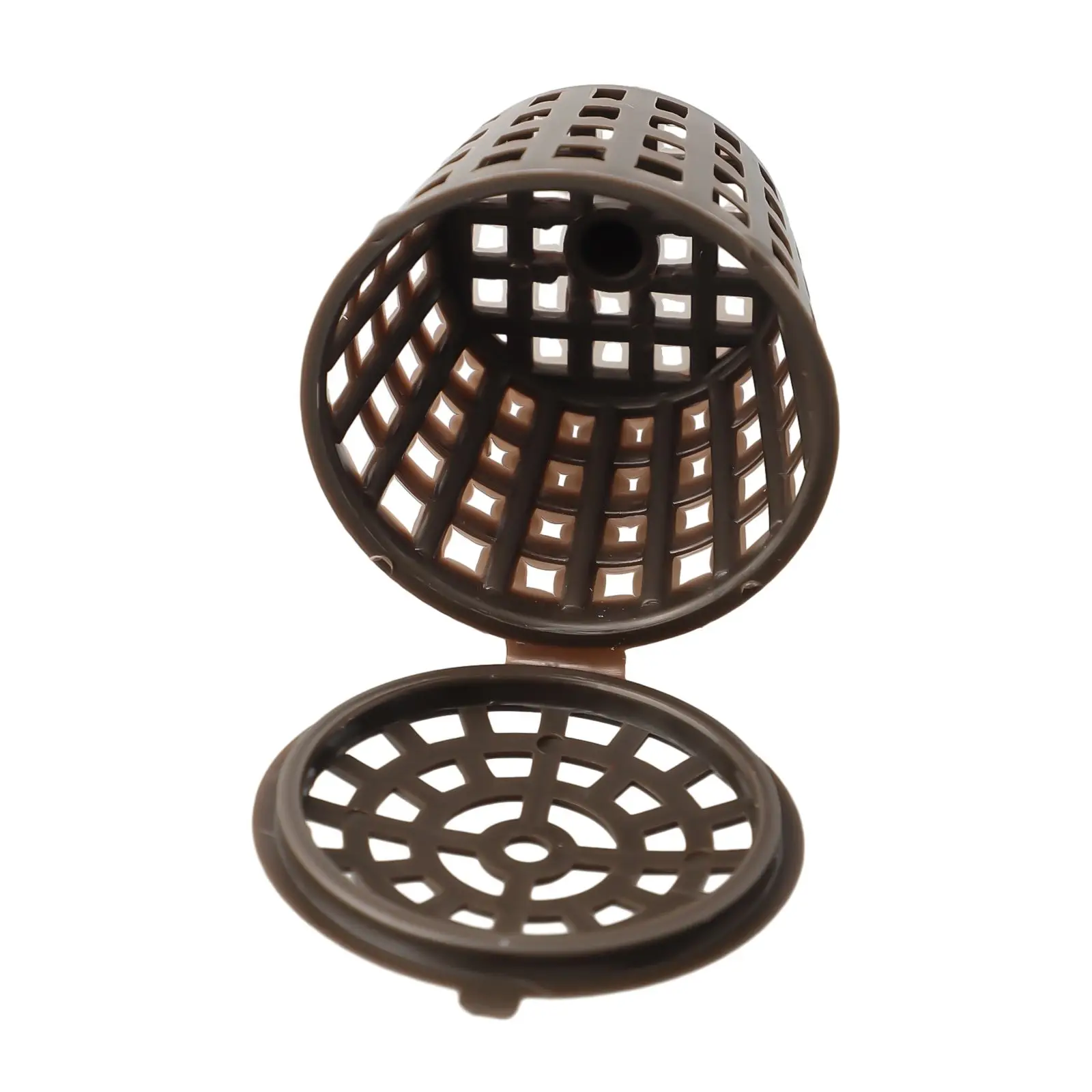 

100 шт., коробка для удобрений с крышкой, портативная корзина для удобрений, коробка для растений с крышкой, детские горшки, контейнер для удобрений, садовый инструмент