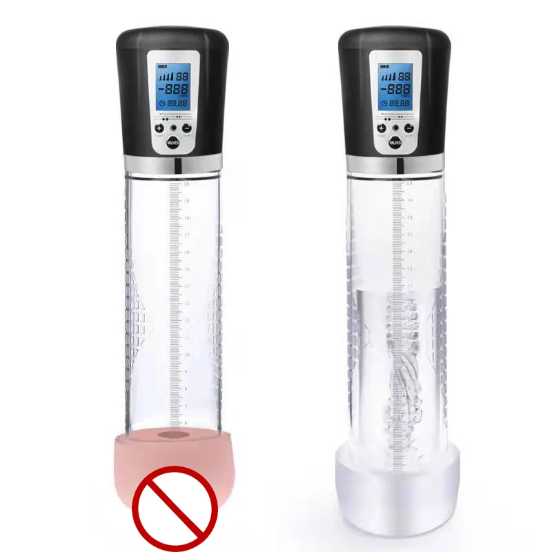 Masturbador Masculino, Bomba de Vacío para Agrandar el Pene, Entrenador con Vagina Artificial, para Agrandar el Pene, Productos para Adultos