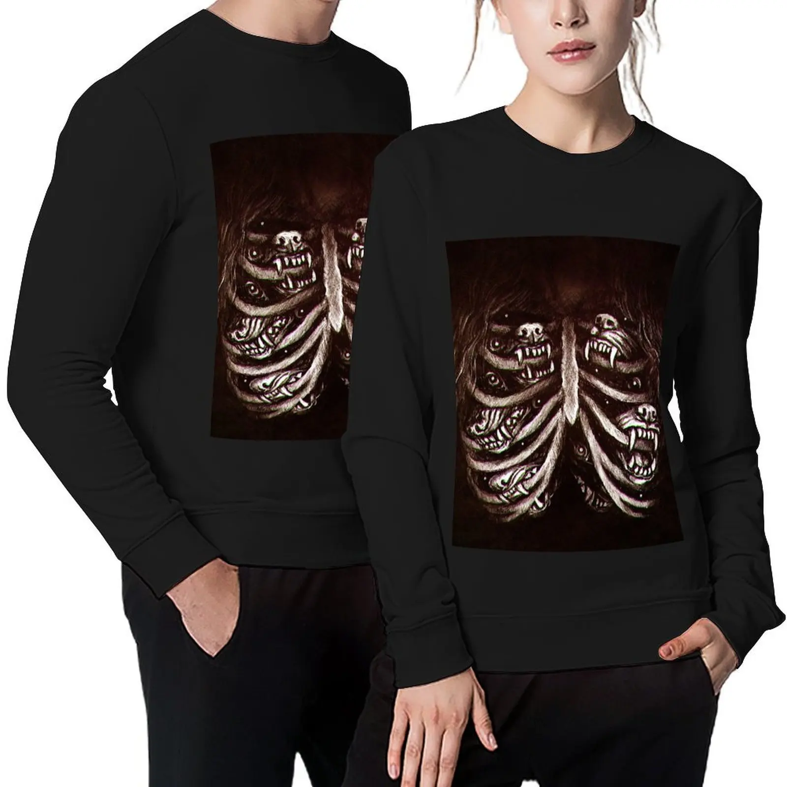 

Bad Spirits Pullover autumn jacket men fashion men clothes for men tracksuit sports sweatshirt man