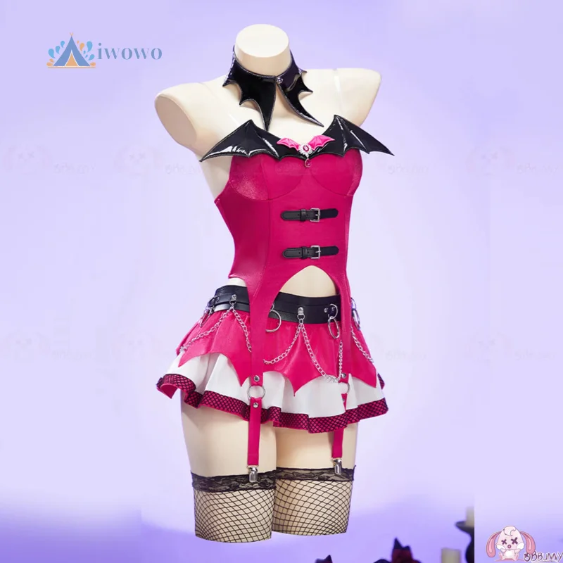 جديد أنيمي الوحش كوس عالية Draculaura تأثيري حلي الخيال الوردي تنورة معصمه موحدة عيد الميلاد مجموعة حفلة الهالوين #1