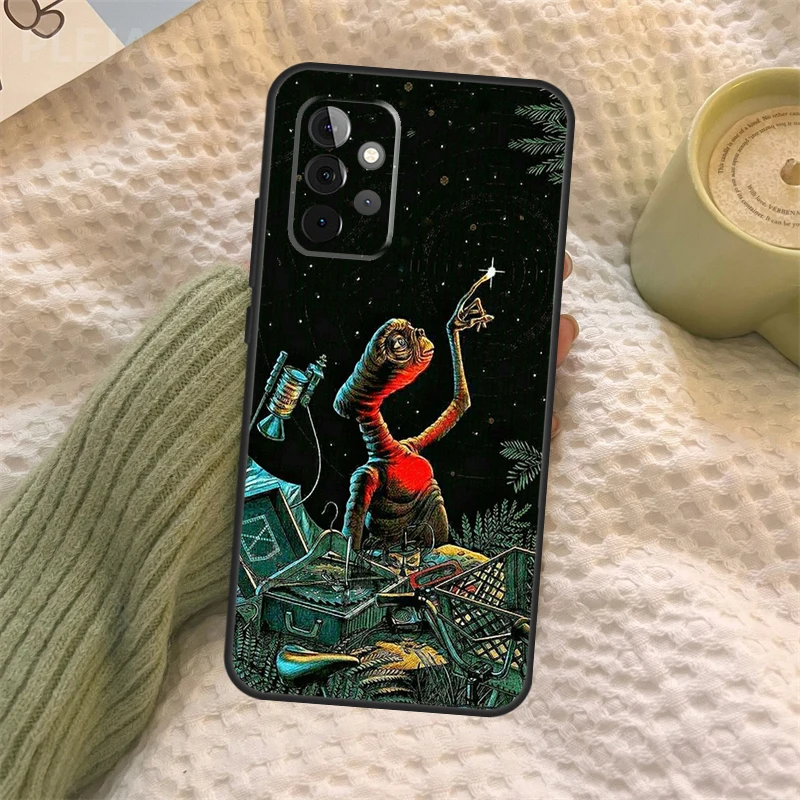 E.T. the Extra-Terrestrial Phone Case For Samsung Galaxy A12 A32 A52 A22 A72 A31 A51 A71 A50 A70 A21S A52S A53 Cover