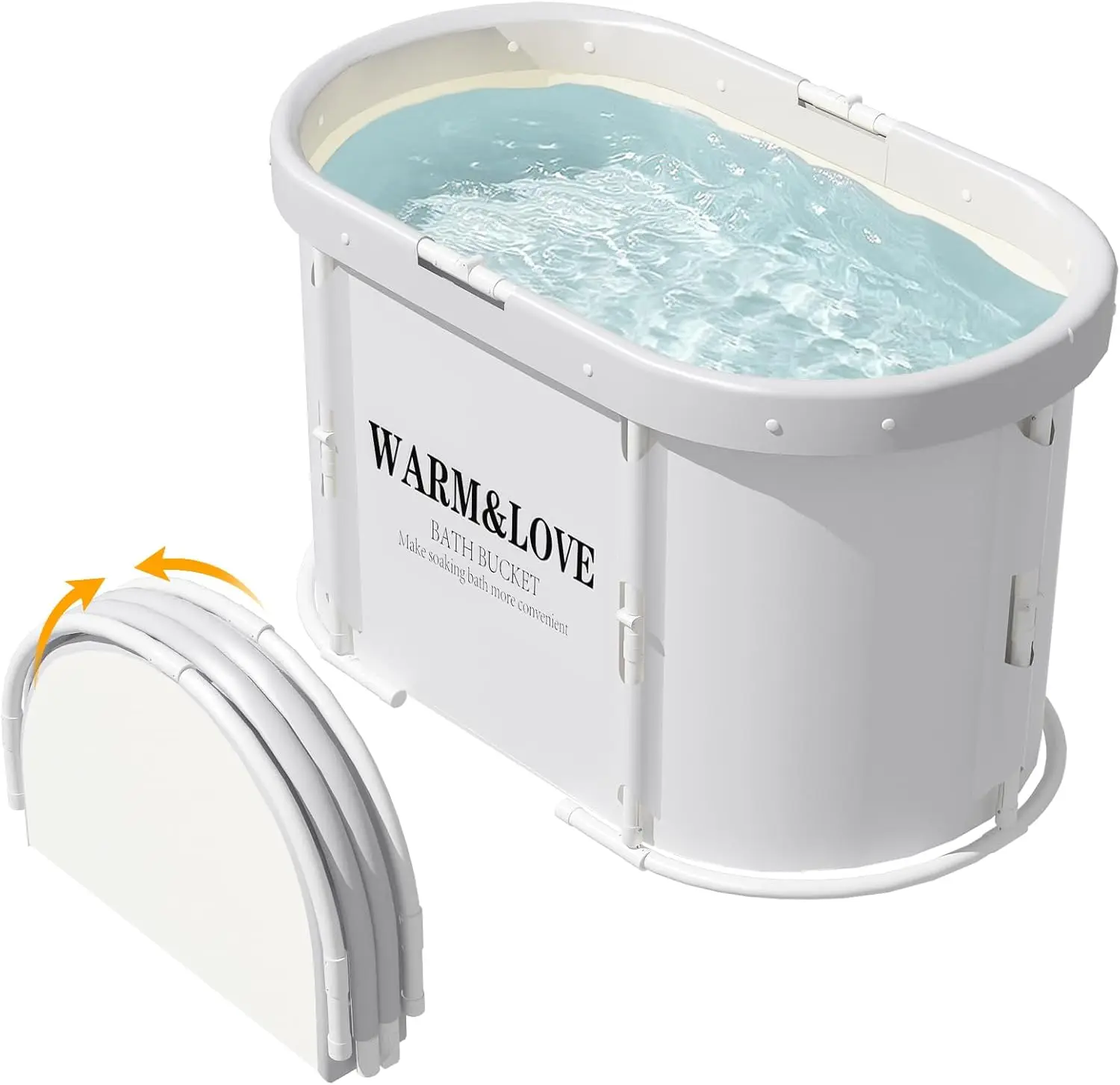 Foldable tubs for adults and children, hot and ice bath soaking tubs, shower sauna family freestanding tubs