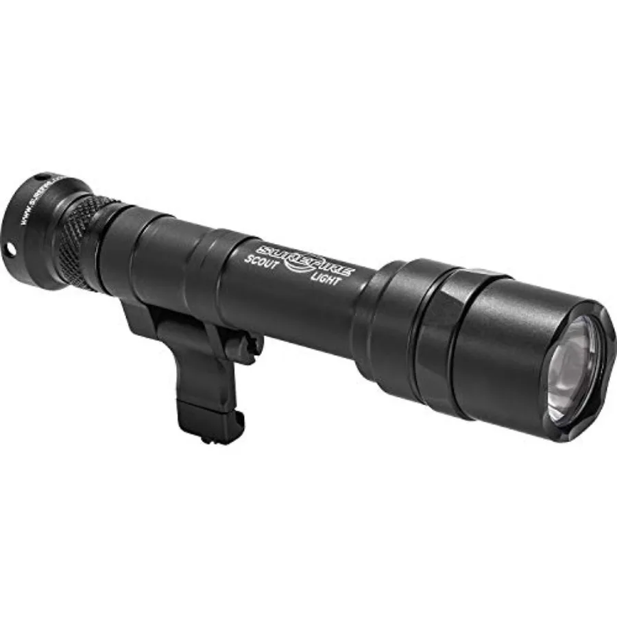 

1000 Lumen Black Scout Light Pro with Pick/Hunting Swivel Mount, 213m Range, TIR Lens, IPX7 Waterproof (M640U-BK-PRO)