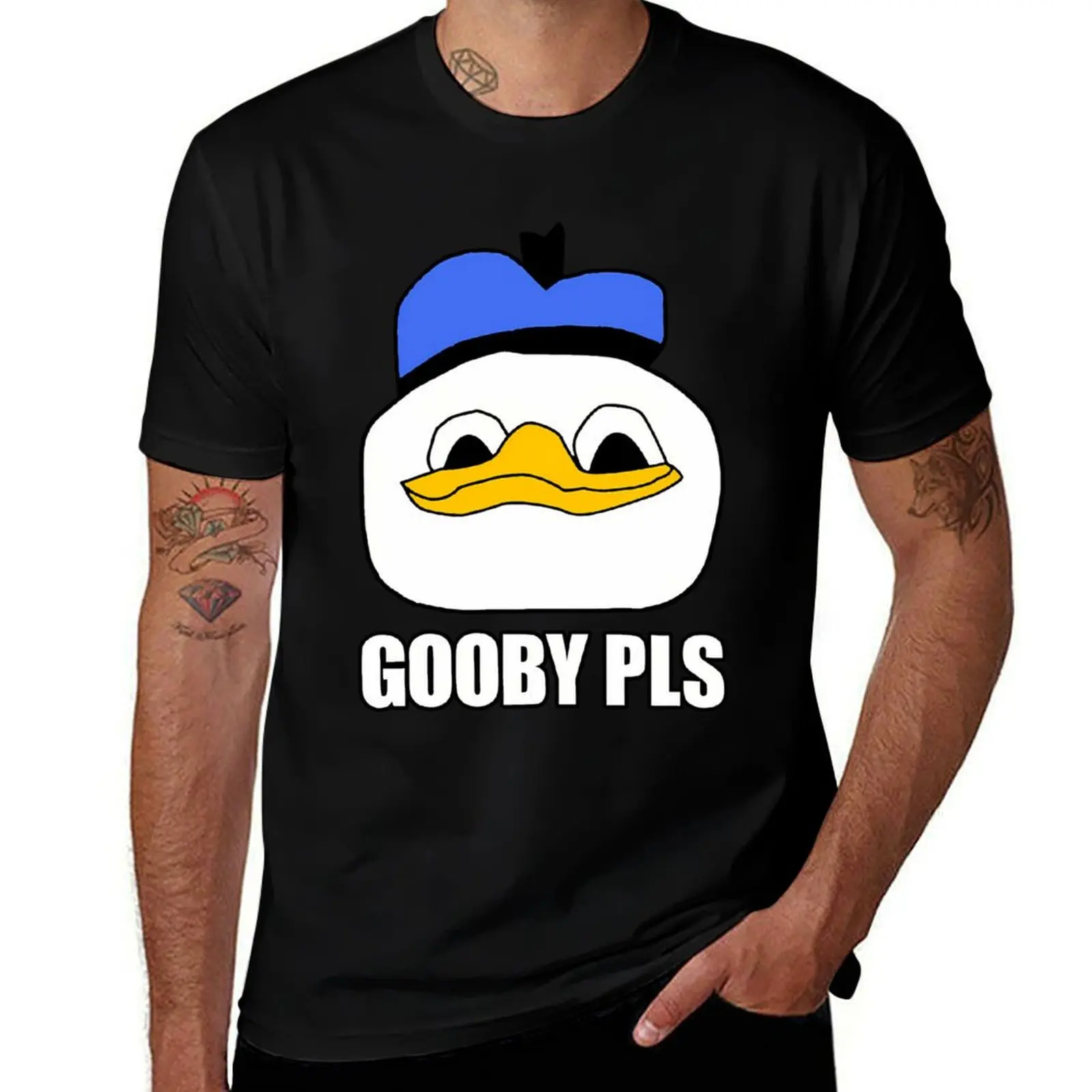 Футболка Dolan Duck Meme Gooby Pls, базовая однотонная повседневная футболка