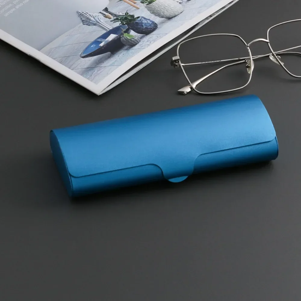 Capsule Eyeglass Cases Women Hard Glasses Case Men Aluminum