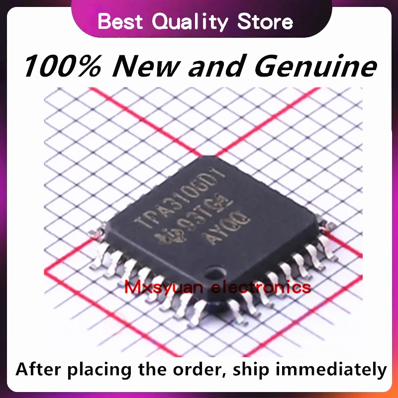 

5 шт./лот TPA3106D1 TPA3106D1VFP TPA3106D1VFPR QFP32 100% новый оригинал в наличии