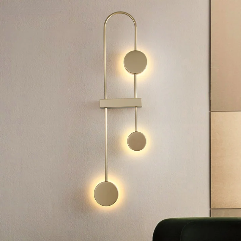 Imagem -06 - Moderno Led Wall Mounted Lâmpadas para Casa Sala Quarto Corredor Corredor Decoração Sconce Light Luminária Iluminação Quente