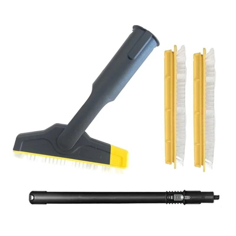 Conjunto de escovas para bico de vapor ABVI para Karcher SC1 SC2 SC3 SC4 SC5 2.863-334.0 modelo XXL e haste de extensão