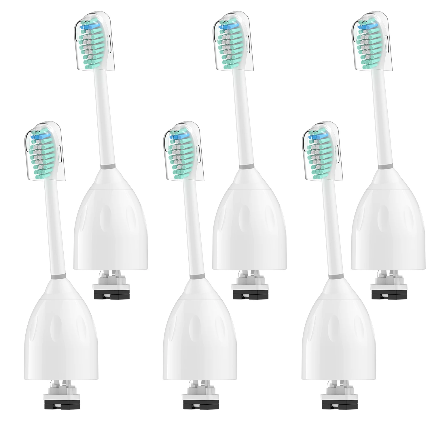 1/4/6Pcs Replacement Toothbrush Heads for Philips Sonicare E-Series 7022, Fits Sonicare Essence, Xtreme, Elite, Advance .etc