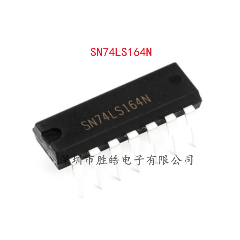 

(5PCS) NEW SN74LS164N SN74LS164 8-Bit Serial Inparallel Output Shift Register Straight In DIP-14 Integrated Circuit