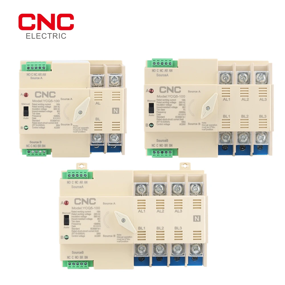 Cnc Din Rail Ats Du… - image