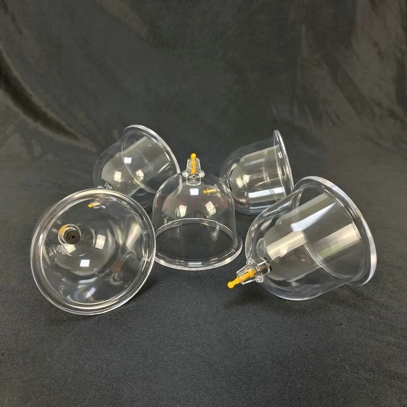 

5pcs B01 chest cupping cups ra-large vacuum cupping device single cupping cup household pumping thickening accessories