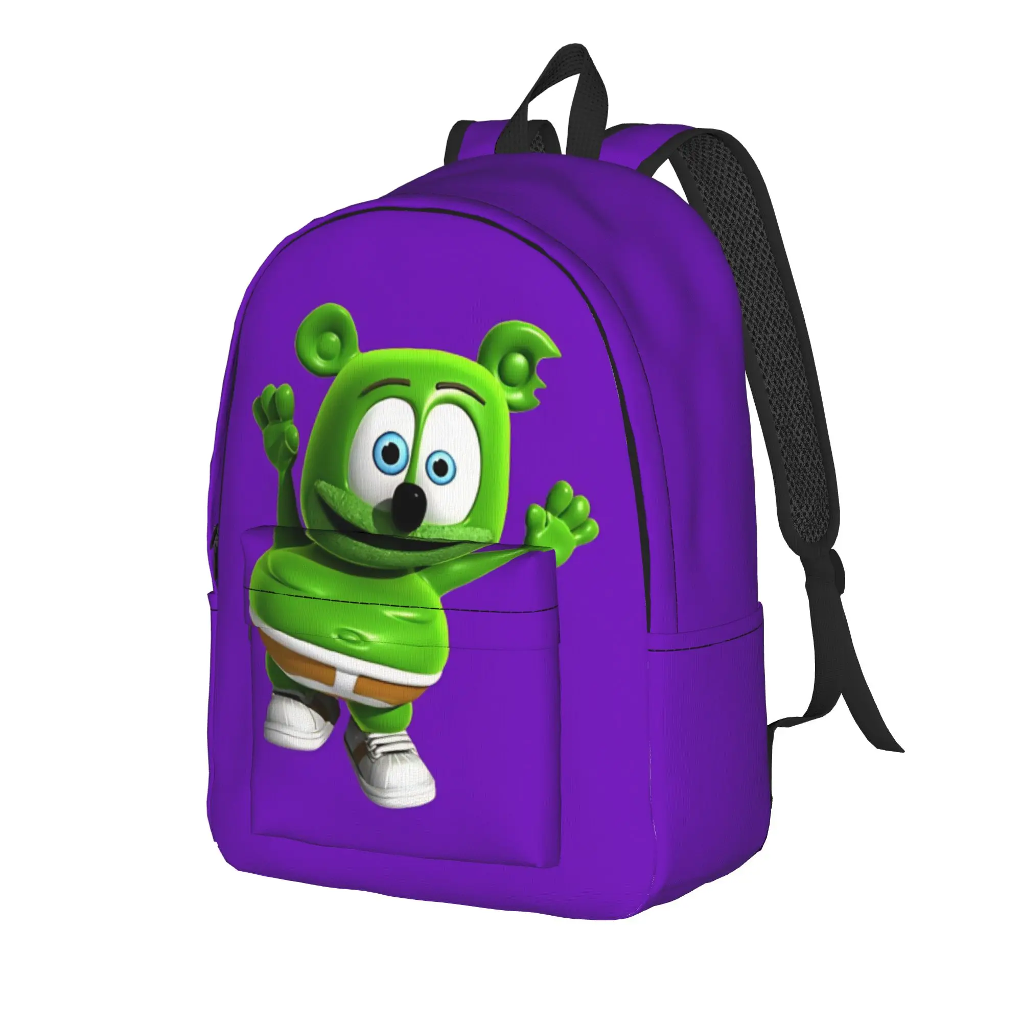 Gummy Bear College Bag Back to school season Soft Fruity Chewy Friend   Dual-Use Backpack