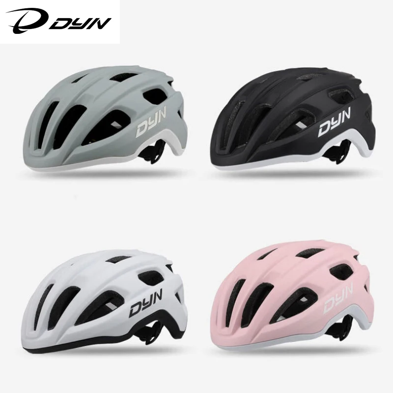 DYN TALOS Cycling Helmet Ultralight Safety Road Mountain Bike Helmet Adjustable Hollow Breathable Outdoor Racing Road Helmet