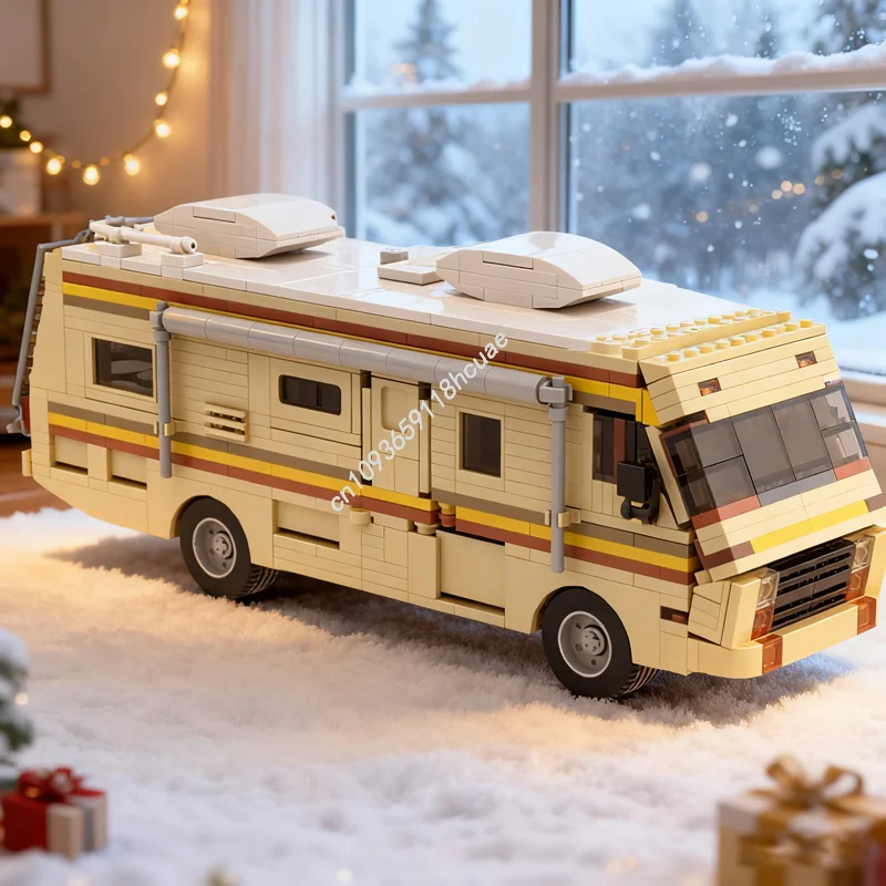 

814pcs MOC Breaking Bad RV Iconsed Model Building Blocks Construction Toys Assemble DIY Christmas Gifts Creative Education Kids