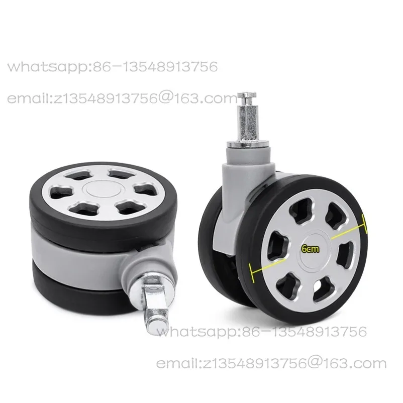 Luggage Wheel Replacement Luggage Trolley Accessories LBJ B179 Universal Wheel Quadrilateral Detachable Pulley