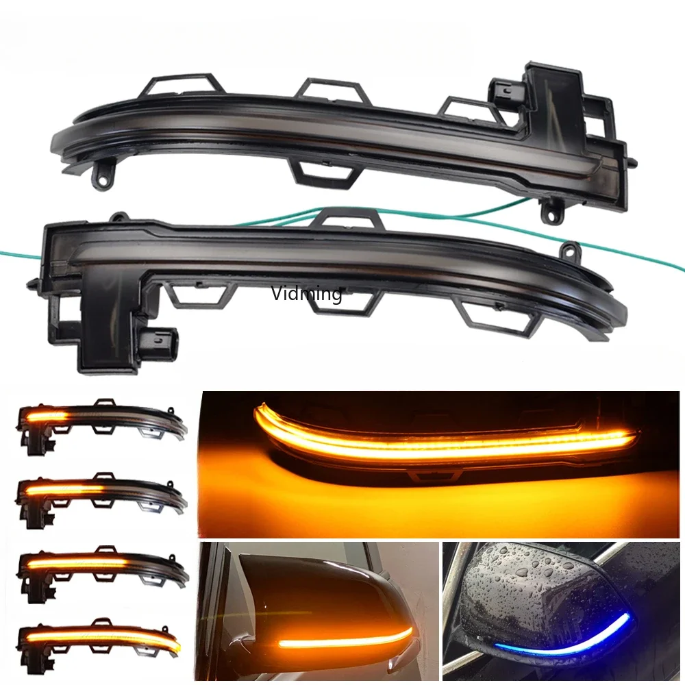 Clignotant ociamique à LED pour BMW Bery Tage X5 X6 F25 LCI F26 F15 F16 2014 2015-2018, 2 Pièces