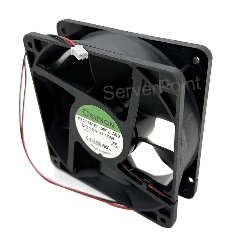 

NEW 10W 12038 120*120*38MM EEC0381B1-000U-A99 DC12V Cooling Fan