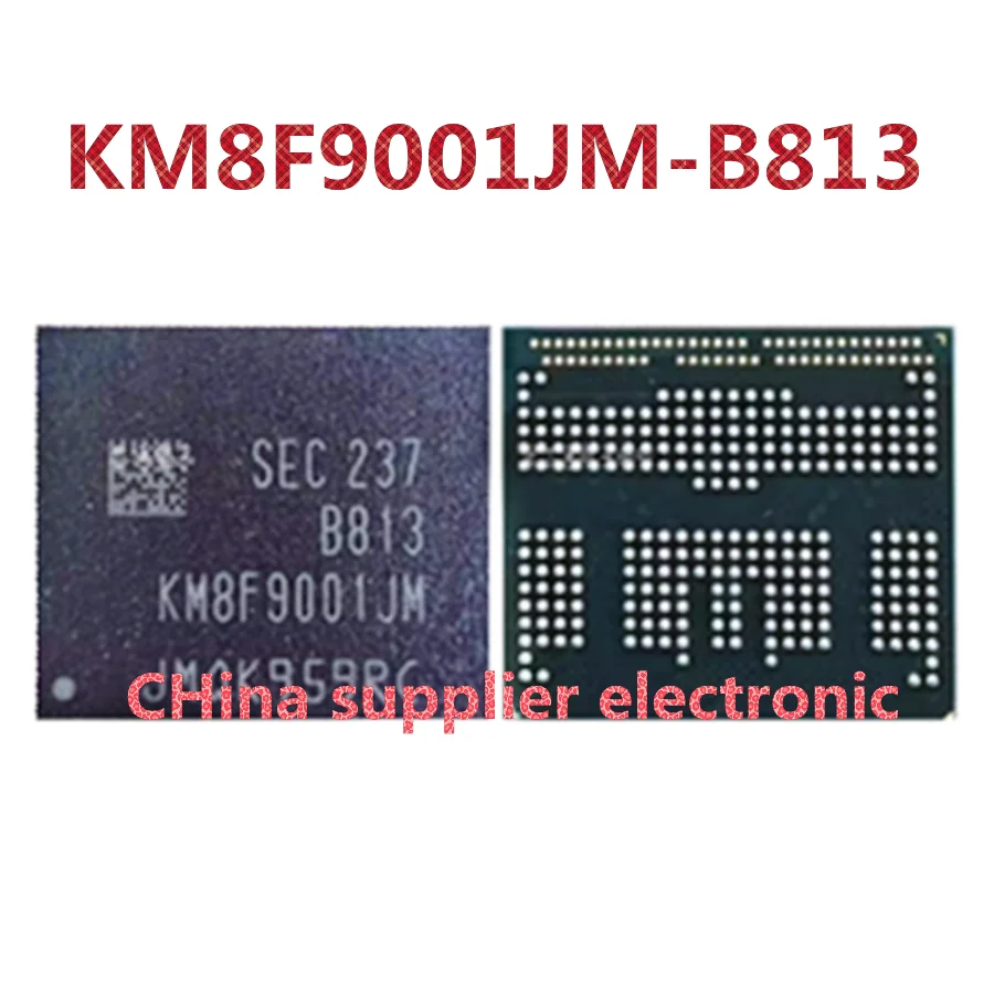 

1pcs KM8F8001JM-B813 KM8F9001JM-B813 B813 256+8G BGA mobile phone font library implant ball