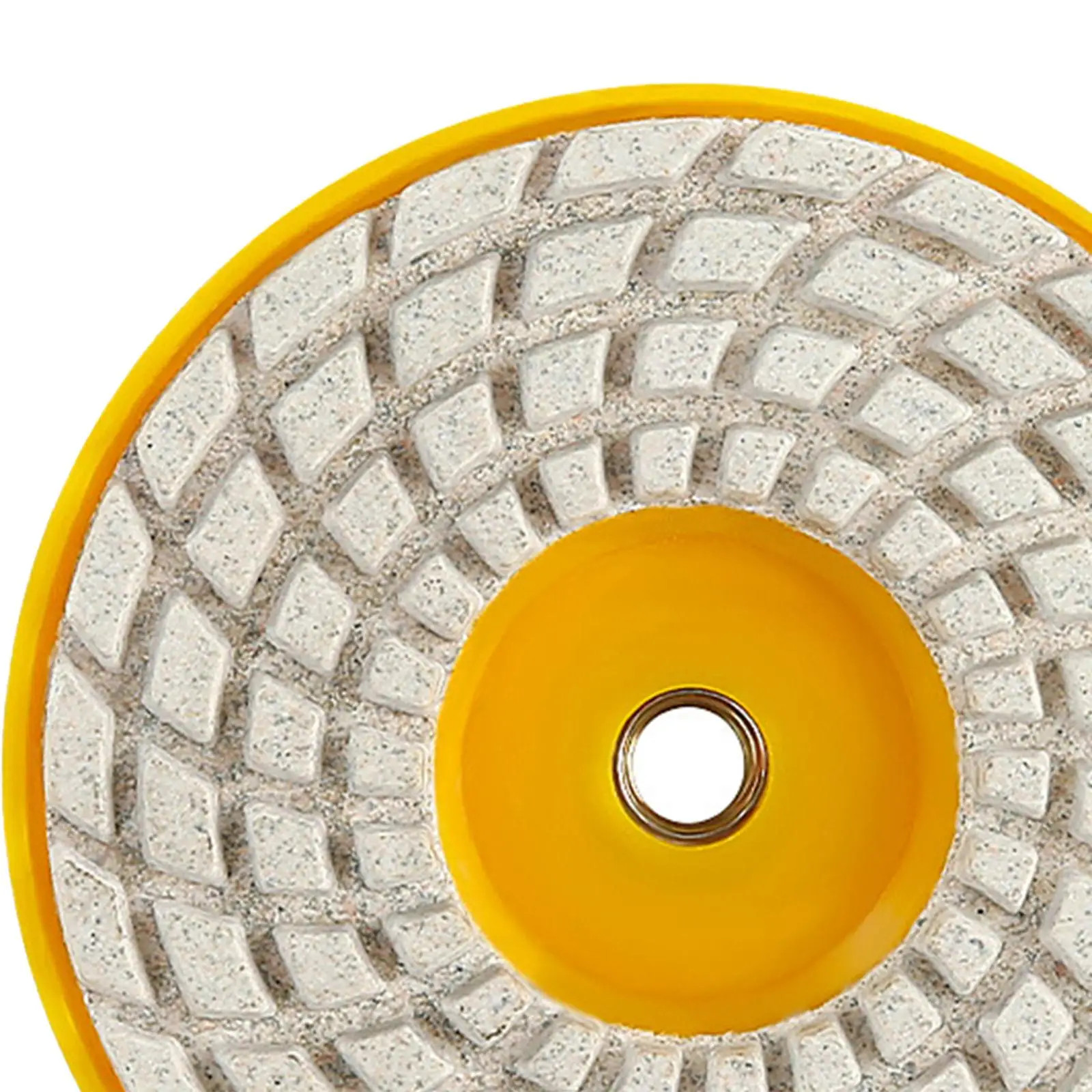 Diamante Resina Seco Polimento Pad, Multipurpose Nylon Shell, 100mm, 4"