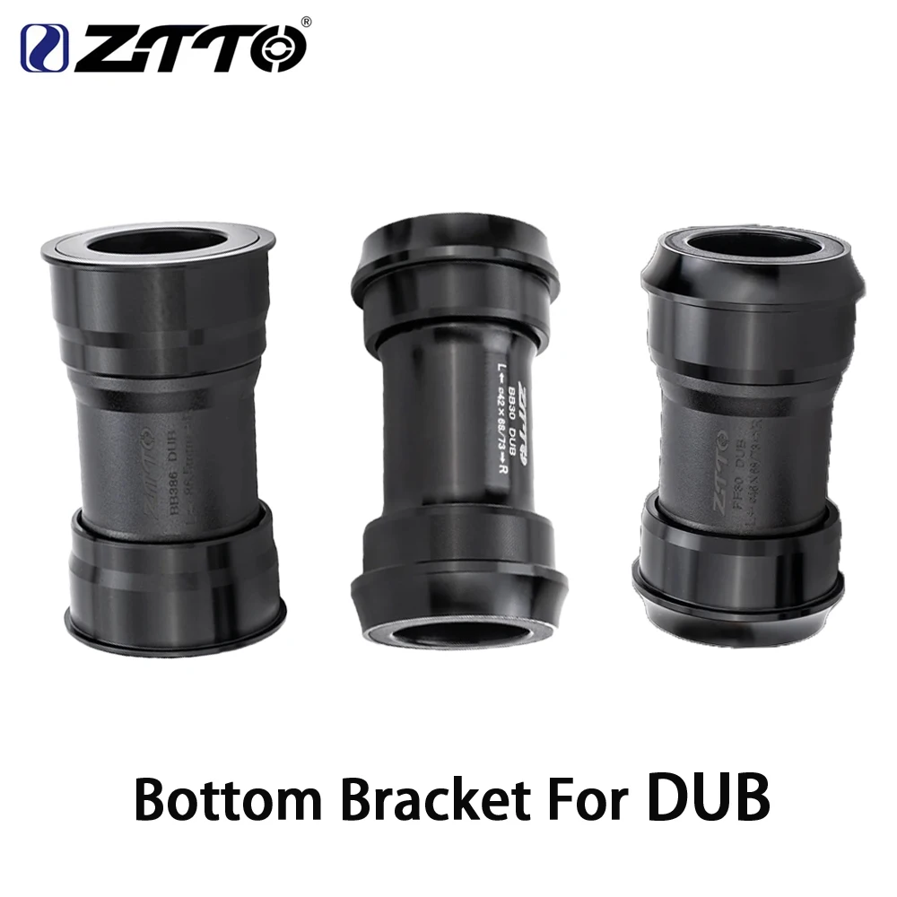 ZTTO DUB BB MTB centralny ruch rowerowy 68/73mm BB30 PF30 bb386 wcisnąć Fit dolny wspornik 46mm korby część rowerowa akcesoria