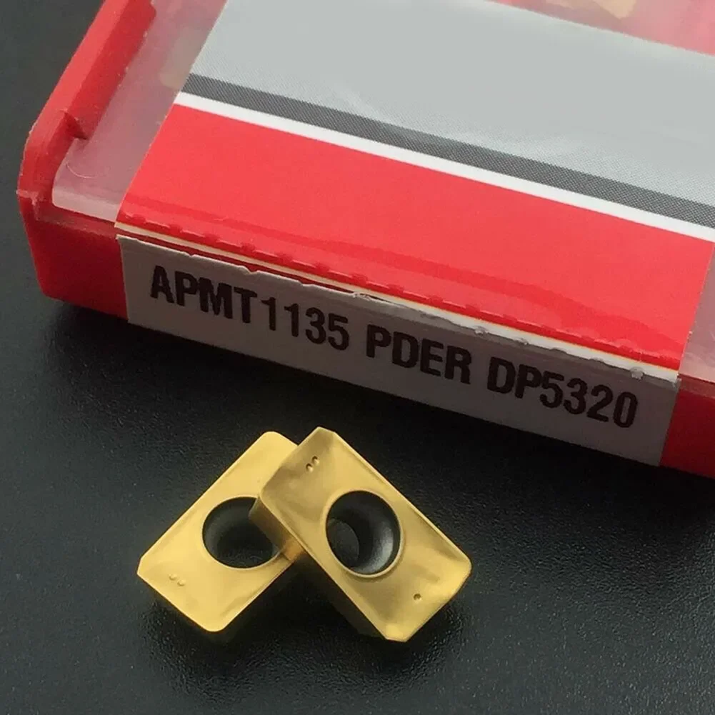 10pcs APMT1135PDER DP5320 Milling Cutter Insert Carbide Insert For Steel BAP 300R Workholding Toolholding Indexable Inserts