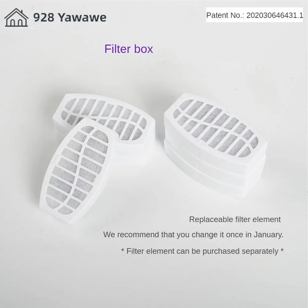 Pet Replacement Filters Activated Carbon Pet Products Filter Box Pet Supplies Pet Filter Box Drinking Fountain