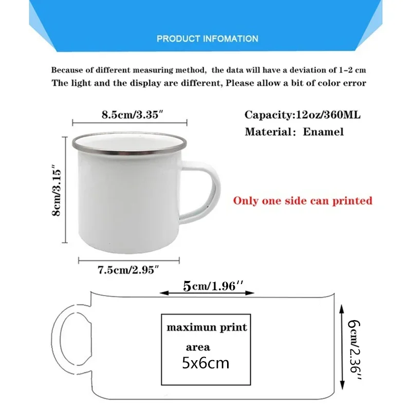 Merci Aesh Print Mugs Creative Coffee Cups Drinks Water Enamel Cup School Handle Drinkware Best Graduation Thanks Gifts for Aesh