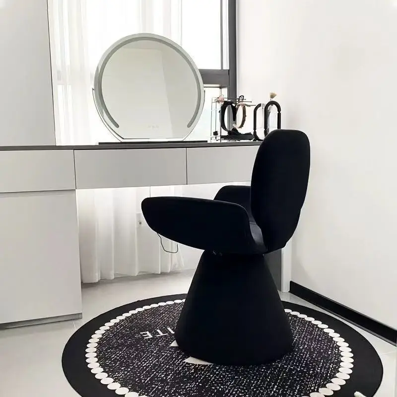 Simple stool, bedroom dressing stool, light luxury dresser, beauty salon, manicure chair, back chair, dining table