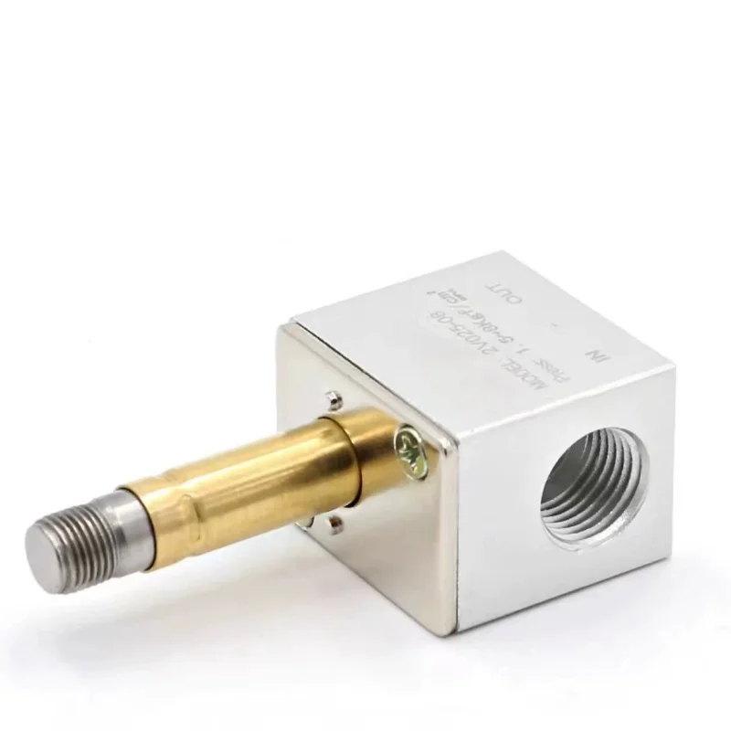 NC Solenoid Valve Coil LED 2Port 2Ways Normally Closed Air Water Oil G1/8 G1/4 Size AC/DC 110V 220V 380V 12V 24V for HVAC