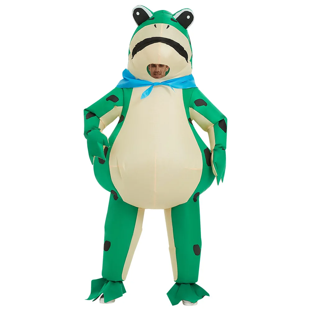 

Inflatable Frog Costume Funny Full Body Blow Up Cosplay Costume Suit for Adult Halloween Party Costume for Adult Role Play