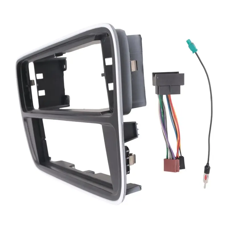 Reliable-Single Din Car Dash Kit Harness Antenna For Up Skoda Citigo Seat Mii 2012+ Frame Radio Panel Fascia Plate