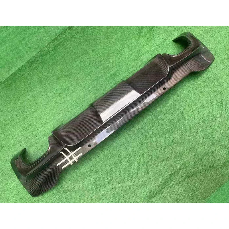 3D Style Carbon Fiber Rear Bumper Diffuser Lip For BMW X3 F25 X4 F26 M-Sporty Version Car 2014-2017