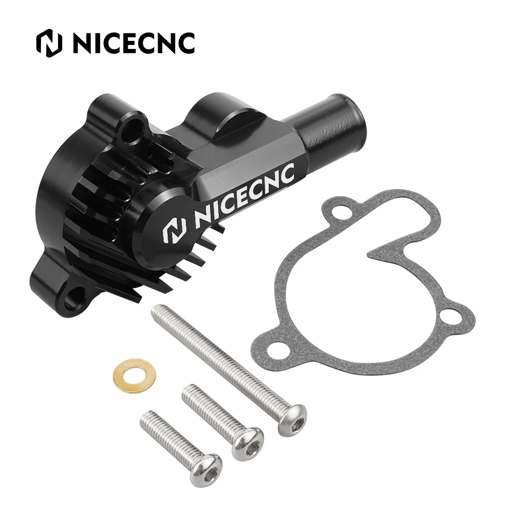 

NICECNC Motocross Water Pump Cover for YAMAHA YZ80 1993-2001 YZ85 2002- 2016 2017 2018 6061-T6 Billet Aluminum CNC-machined