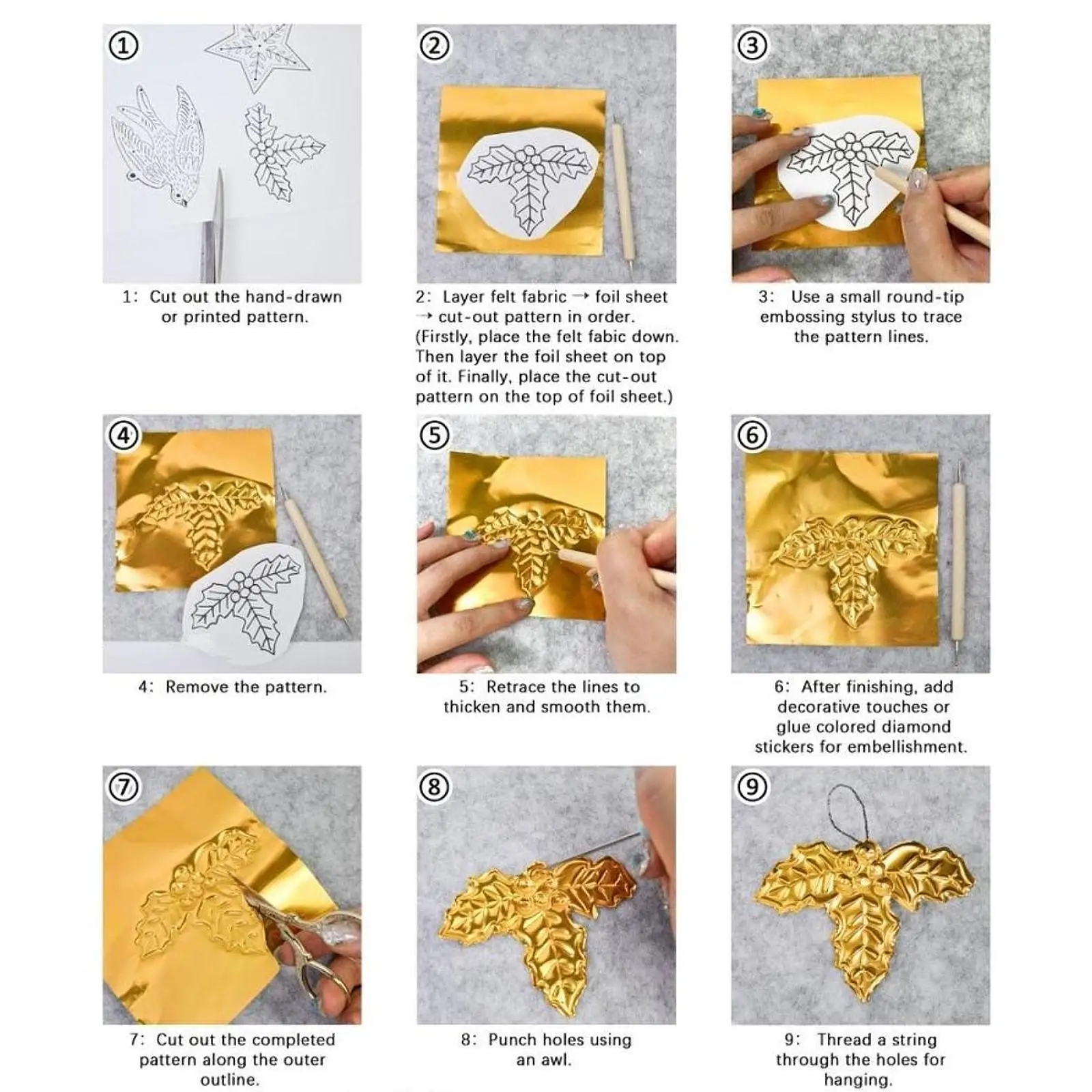 

Metallic Cardstock Paper Pack Colorful Foil Art Sheets for Scrapbooking Construction Paper Die Cut DIY Projects