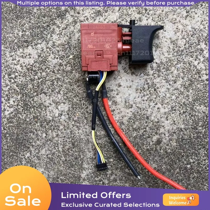 For DEVON 5282 5283 Brushless Cordless Drill Switch, Electric Screwdriver Replacement Parts, Power Tool Accessory