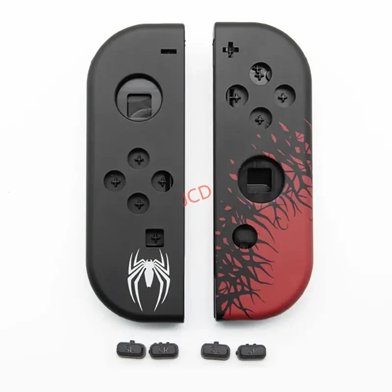 Modello di cartone animato Fronte posteriore con cornice centrale Custodia protettiva Cover in plastica per controller Nintend Switch NS NXJoy-Con