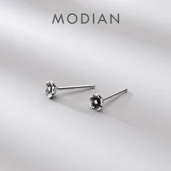 Modian – petites boucles d'oreilles Vintage en argent Sterling 925 pour femme, accessoires de bijouterie Fine, prévention des allergies