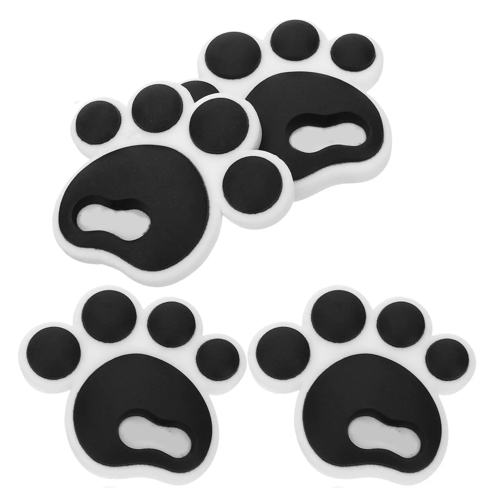 4Pcs Snowboard Anti-Slip Cushions Silicone Grip Pads Deck Pads Stomp Pad Ski Nonslip Sticker Outdoor Sports Accessory