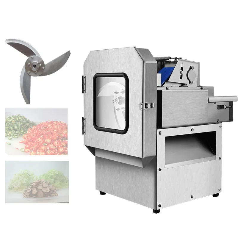 Vegetable Cutter  Electric Potato Carrot Ginger Chili Cutting Section Scallion Leek Slicer Shred Vegetable Cutting Machin