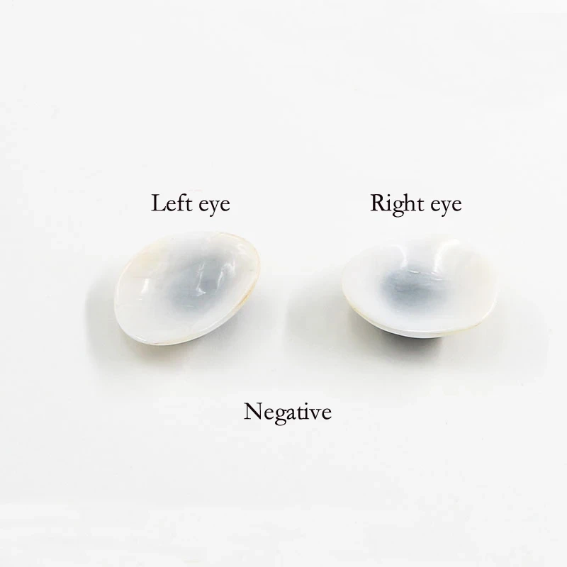 Imported high-molecular resin prosthetic eye piece atrophy, removal of ultra-thin fake eye deformity, eyeball shaping tool