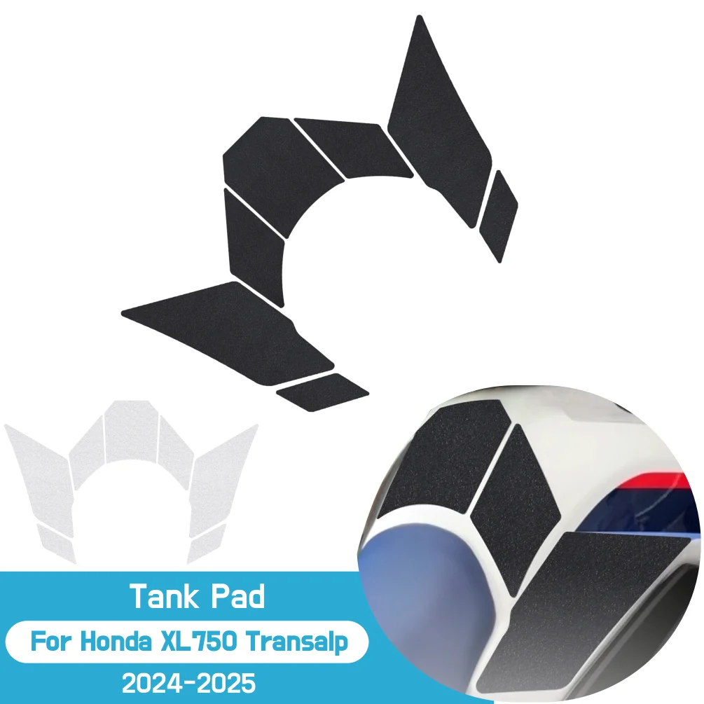 

Для Honda XL 750 Transalp 2025 2024 XL750 Боковая накладка на бак для масла, газа, топлива, защитная крышка, наклейка из ПВХ, наклейка, аксессуары для мотоциклов
