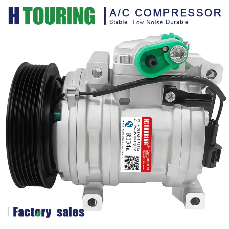 

For Kia Picanto 2013 Ac Compressor Air Conditioning Kia Picanto 1.0 12v G3la HS-09 97701-XXXXX F500-CPAAC-01 HHTD0450 97701XXXXX